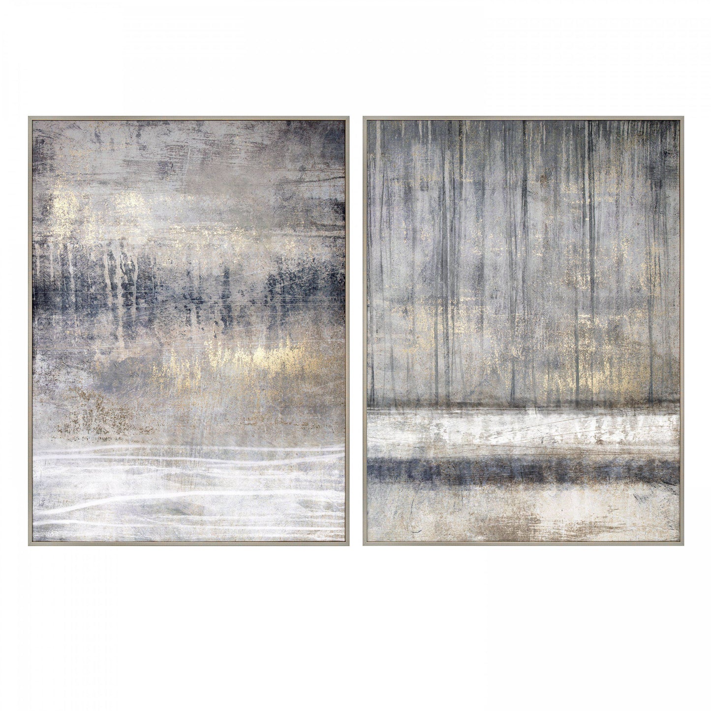 Torrent Framed Canvas Set Of 2 90 x 120cm
