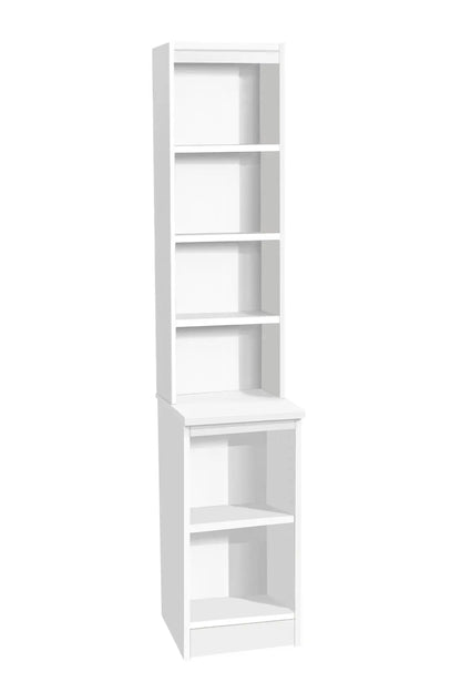 Home Office Desk Height Storage/Deep Bookcase 30cm with Hutch Bookcase